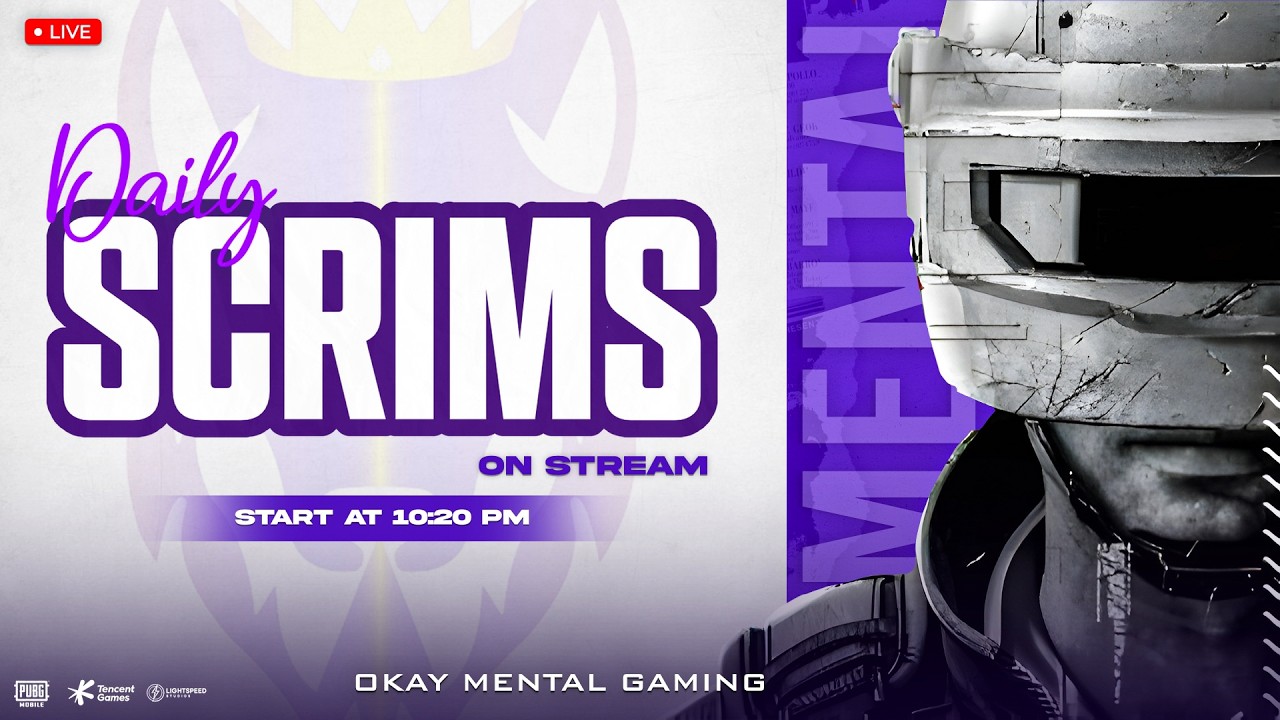 Daily Scrims PUBG Mobile Esports By OK Mental Gaming | PUBG Mobile Esports Tournaments