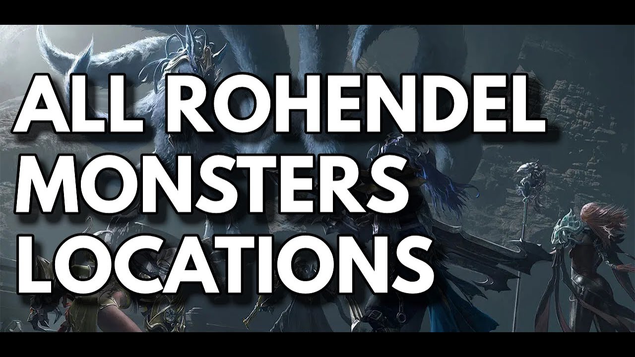 All Rohendel Monsters Locations for Adventurer's Tome | Lost Ark