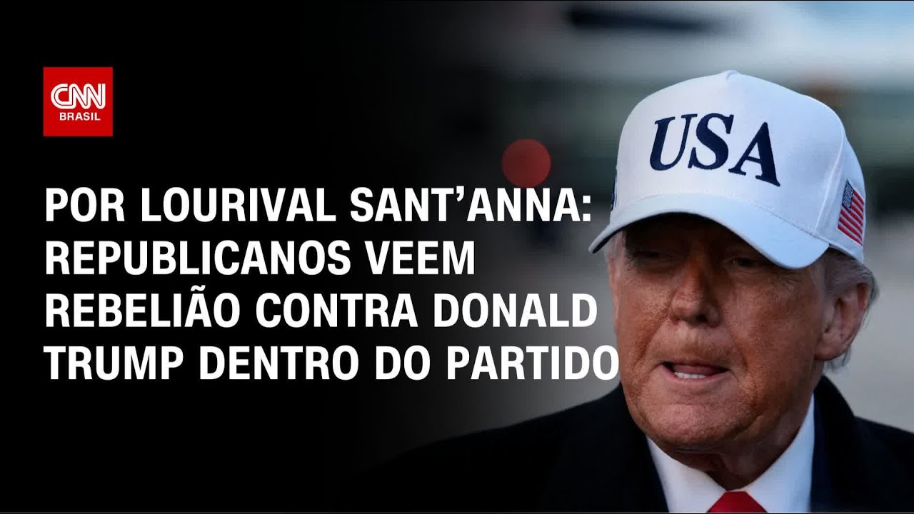 Análise: Republicanos veem rebelião contra Donald Trump dentro do partido | CNN PRIME TIME
