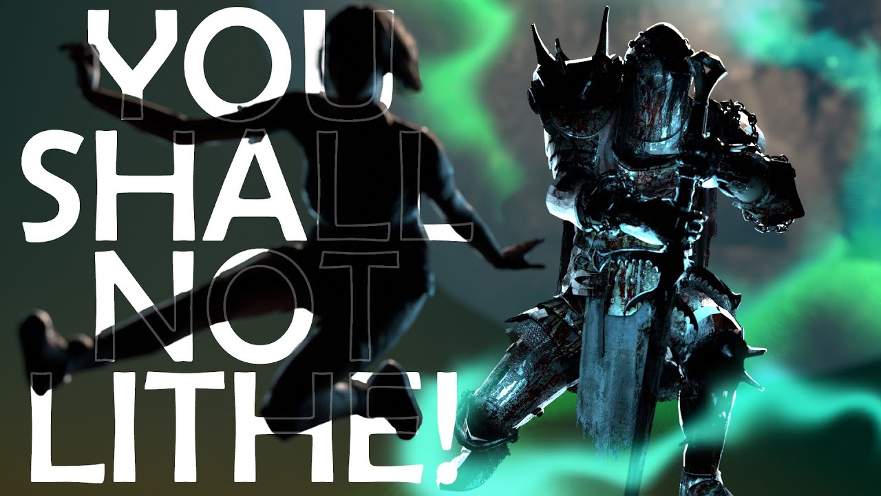 YOU SHALL NOT LITHE!