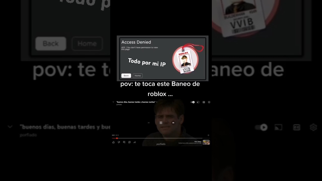 Roblox esta baneando a todo el mundo!!! #roblox #baneo #ip #viralshort
