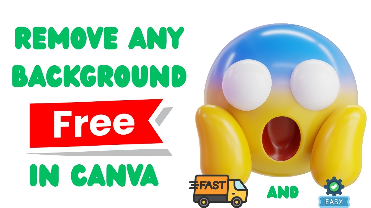 Remove ANY Background in Canva for FREE