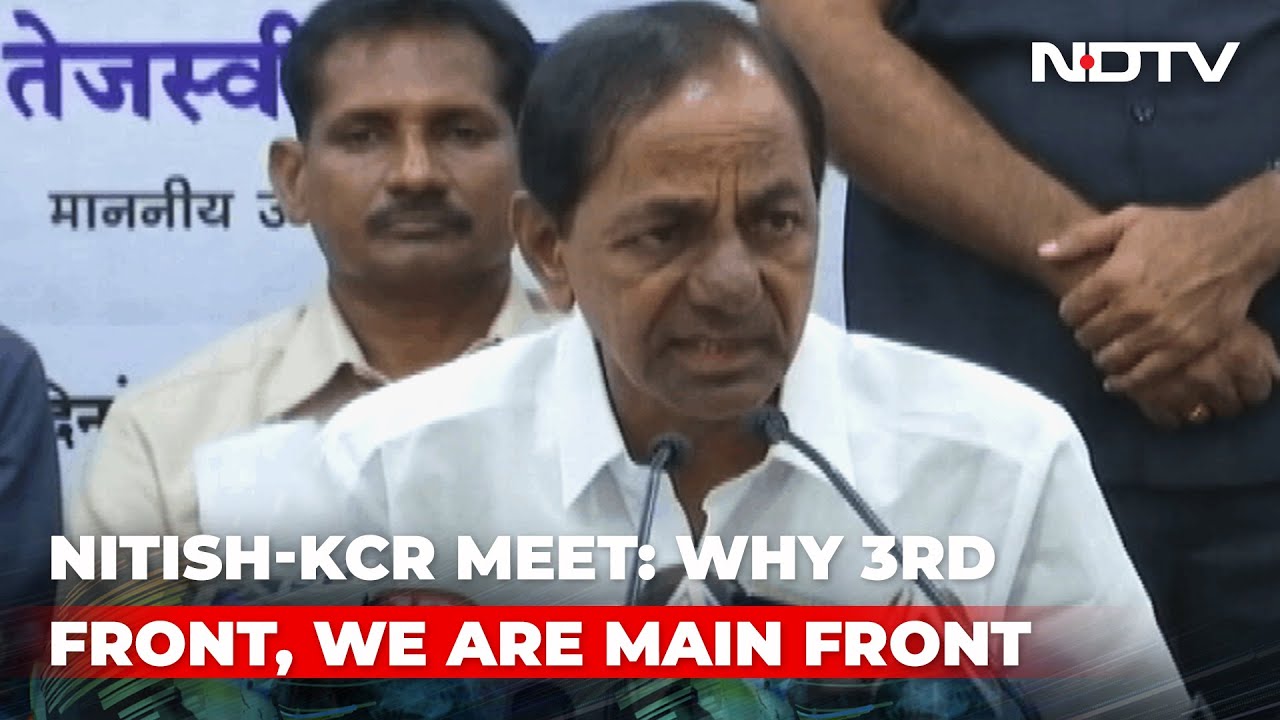 Nitish Kumar At His Side, Telangana's KCR Says 