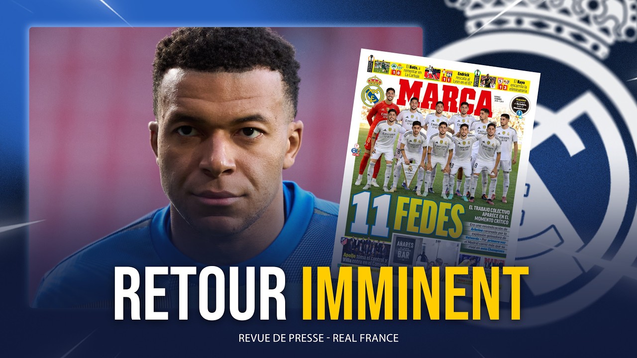 🚨🇫🇷 RETOUR IMMINENT DE MBAPPÉ ! 9 ABSENTS FACE À ELCHE POUR LE REAL MADRID...