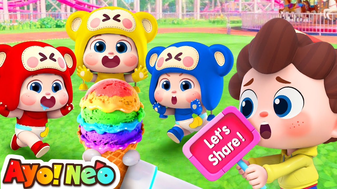 Ayo Kita Antre!🔁🍧| Kebiasaan Baik | Lagu Anak-anak | Ayo! Neo | Yes! Neo Bahasa Indonesia