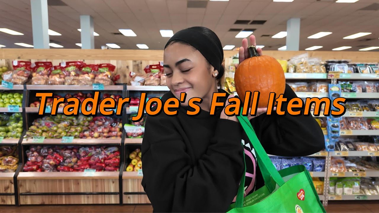 Trying Trader Joe's Fall Items 