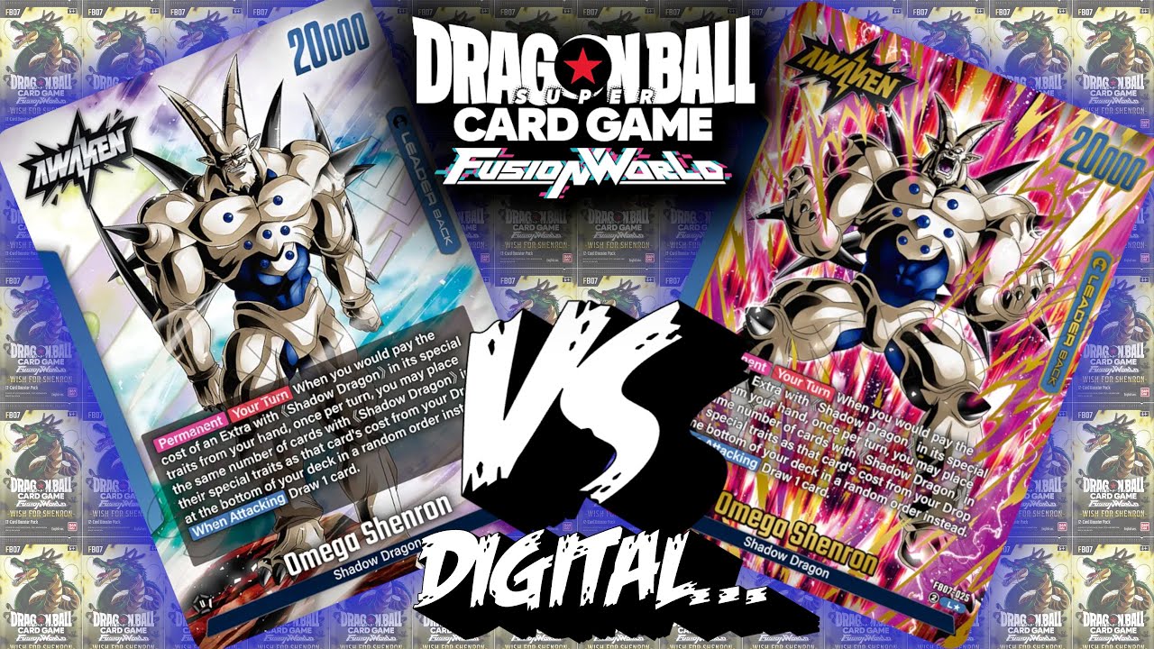 [FB-07] Omega Shenron 🐉 vs 🐲 Omega Shenron | Dragon Ball Super Fusion World Mirror Match.