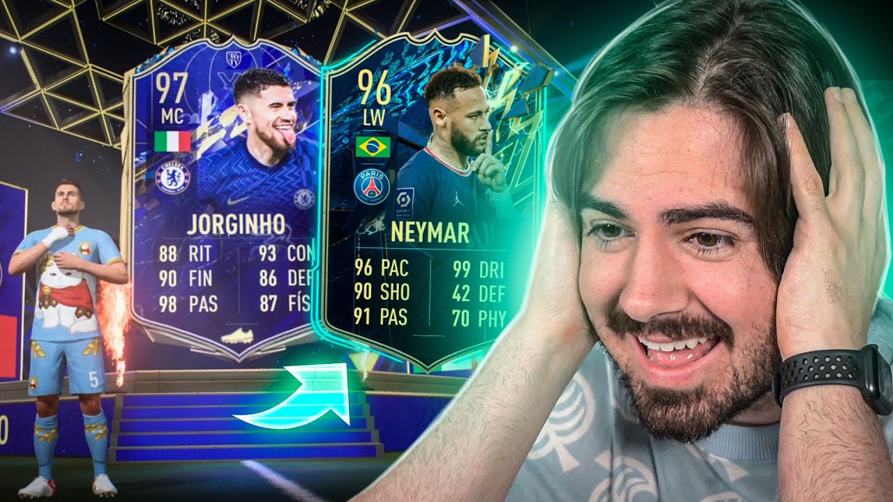 CONSEGUI O NEYMAAAAR TOTS NO PACK OPENING!!! FFIFA 22