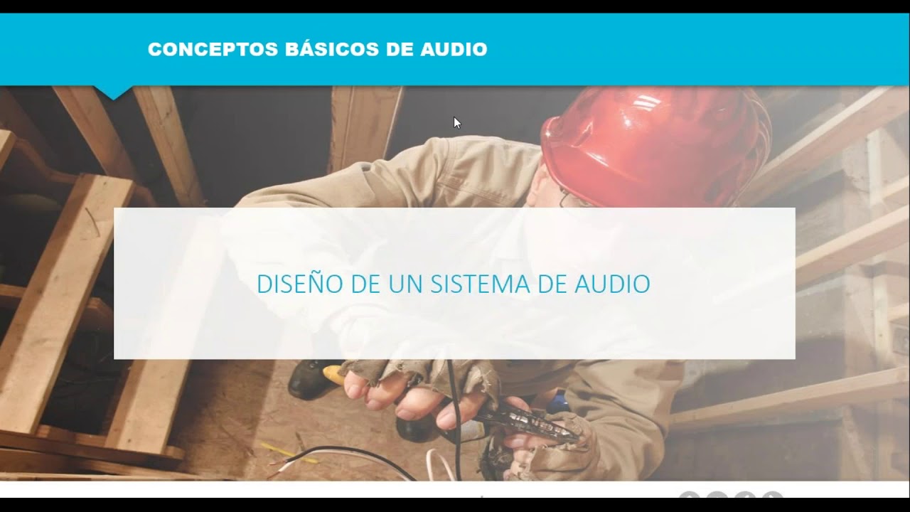 Webinar: Herramientas y conceptos esenciales para instalaciones fijas de audio profesional