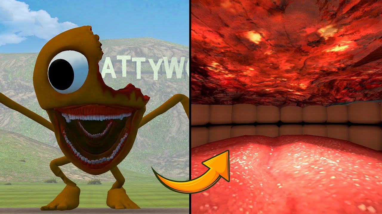 WHAT'S INSIDE THE HORROR BRUD TAPES SPRUNKI MONSTER! (Garry's Mod)