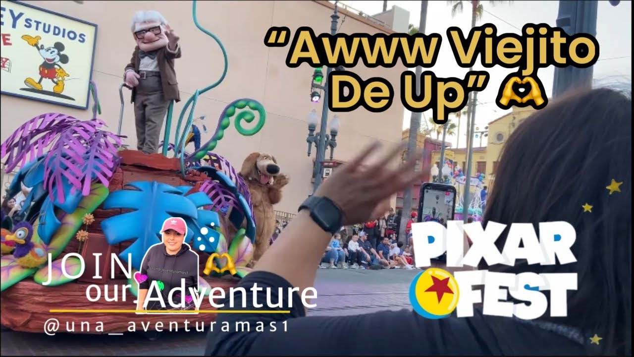 “Pixar Fest Parade” en Disney California Adventure “que aventura”