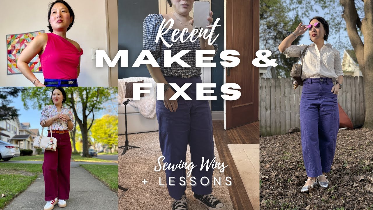 Sewing Catch-Up: Recent Refashions + New Makes I’m Actually Wearing!