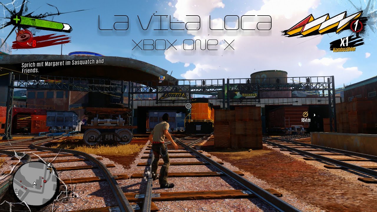 Sunset Overdrive XBox One X Gameplay Performance Test