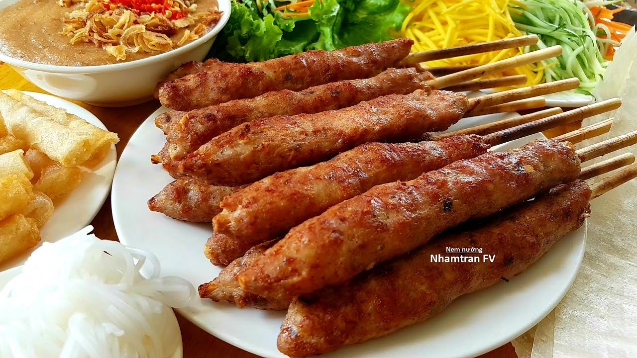 NEM NƯỚNG đặc biệt ngon nhờ nước chấm chuẩn vị, cách làm không khó tại nhà |Nhamtran FV