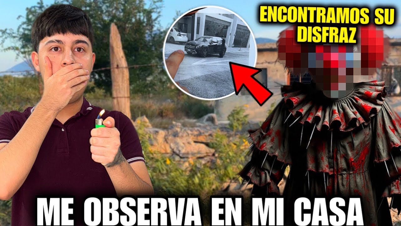 ENCONTRÉ EL ESCONDITE DEL PAYASO Y ESTO SUCEDIO 🤡 NOS OBSERVA EN MI CASA