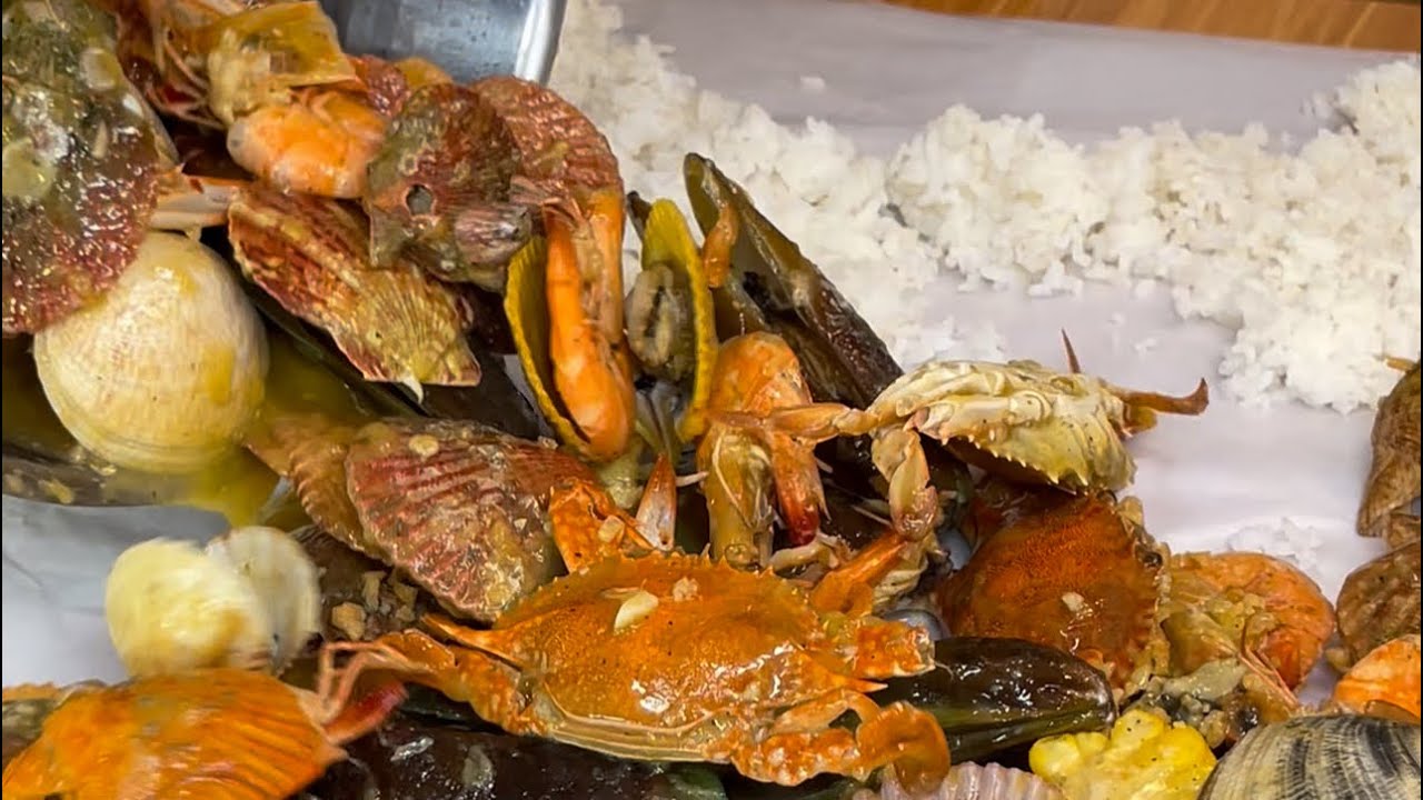 UNLIMITED Seafood Buffet, UNLIMITED Seafood in a Bag sa usa ka Seafood Paradise resto sa Liloan!