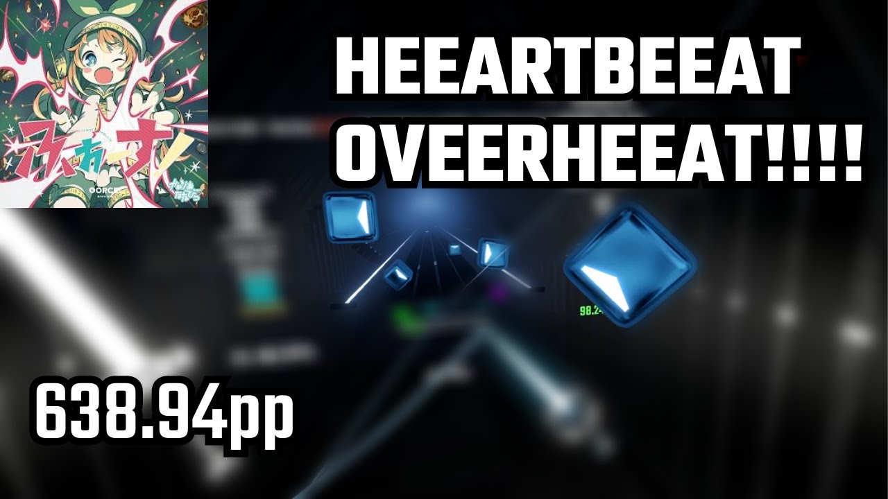 2019 map worth pp??? | Heeartbeeat Oveerheeat!!!! - Camellia ft. Nanahira | 98.22%, 638.94pp, #1, FC