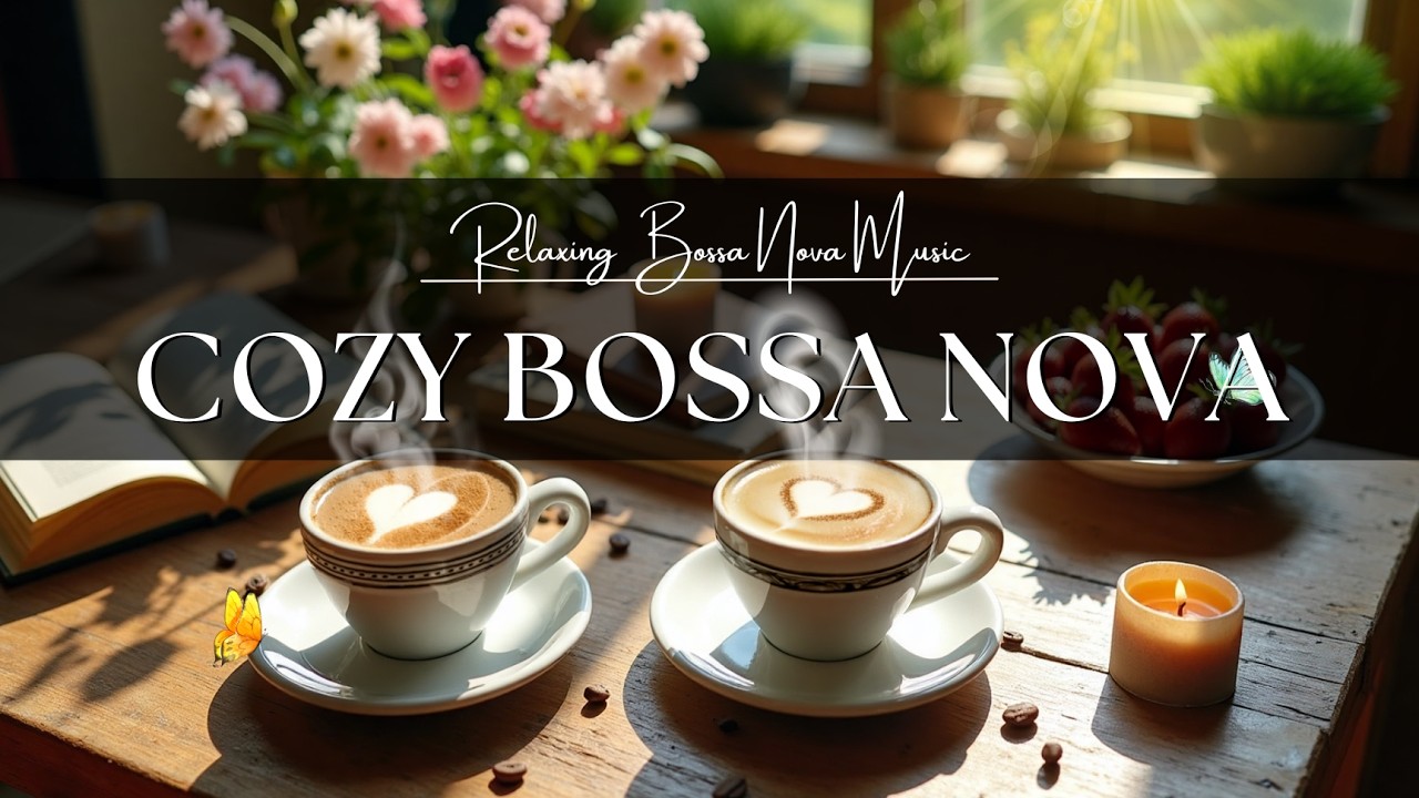 Cozy Bossa Nova Jazz for Coffee Shop Ambience ☕ Relaxing Focus & Study Music