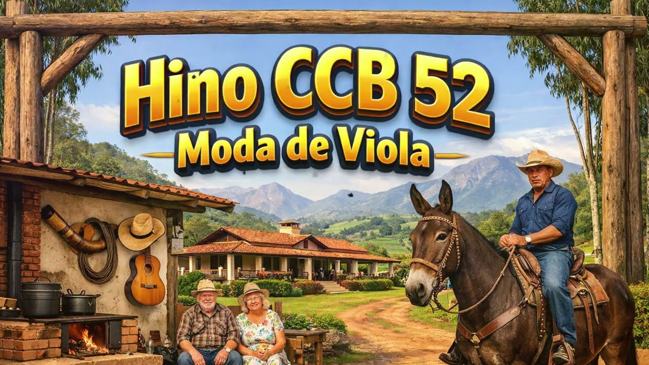 HINO 52 CCB - Luz Eternal é Jesus (Moda de Viola)