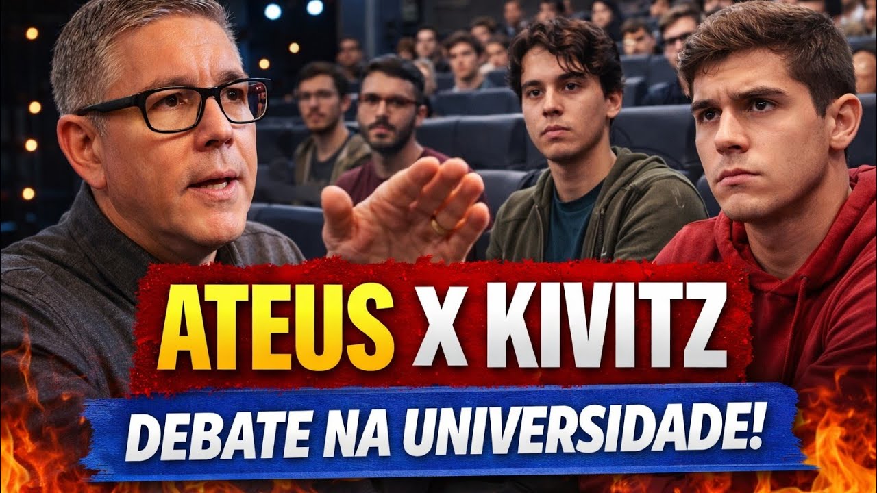 Ed René Kivitz Enfrenta Universitários Ateus Dentro da Universidade… E O Debate Sai do Controle!”