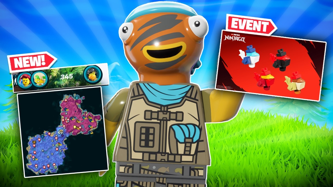 QoL Changes + New LTD Event in Today's Update for NINJAGO x LEGO Fortnite Odyssey!