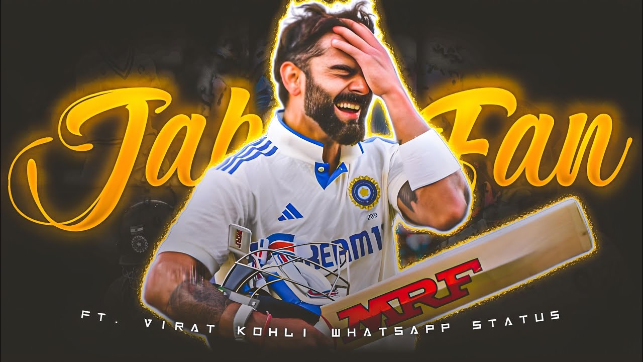 🔴 JABRA FAN X VIRAT KOHLI • 🔥 VIRAT KOHLI STATUS 🔥 • 💫 BEAT SYNC 💫 • 4K STATUS • VK EDITZ