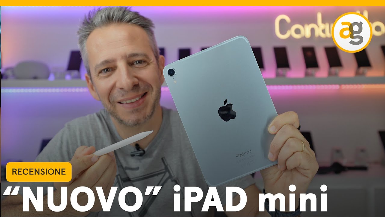 RECENSIONE IPAD MINI 2024 di APPLE (il 7)