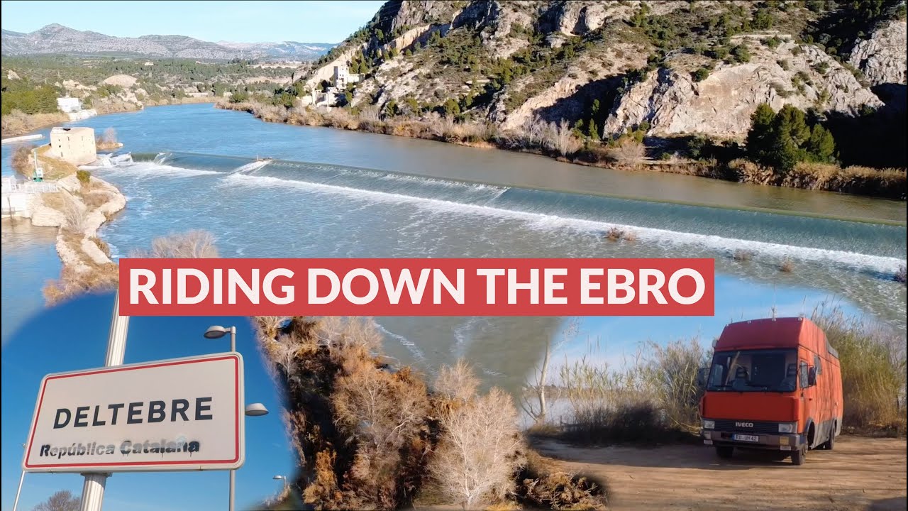 Riding down to Ebro´s Delta - Deltebre - Vanlife Spain 2022