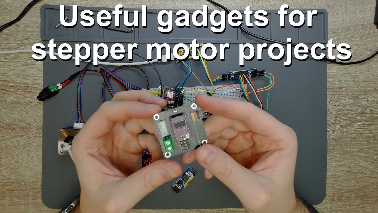 Useful gadgets for stepper motor projects