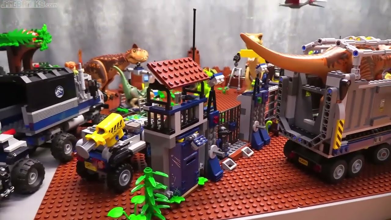 🔄 All LEGO Jurassic World: Fallen Kingdom dinosaurs & sets together! from Apr 28, 2018