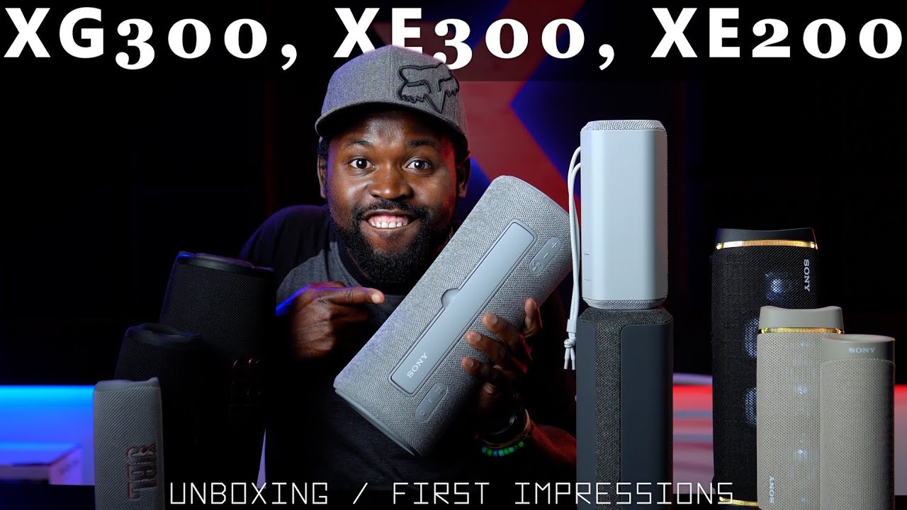 FINALLY! Sony SRS XG300, SRS XE300, & SRS XE200 Are Here. Binaural Sound Samples & First Impressions