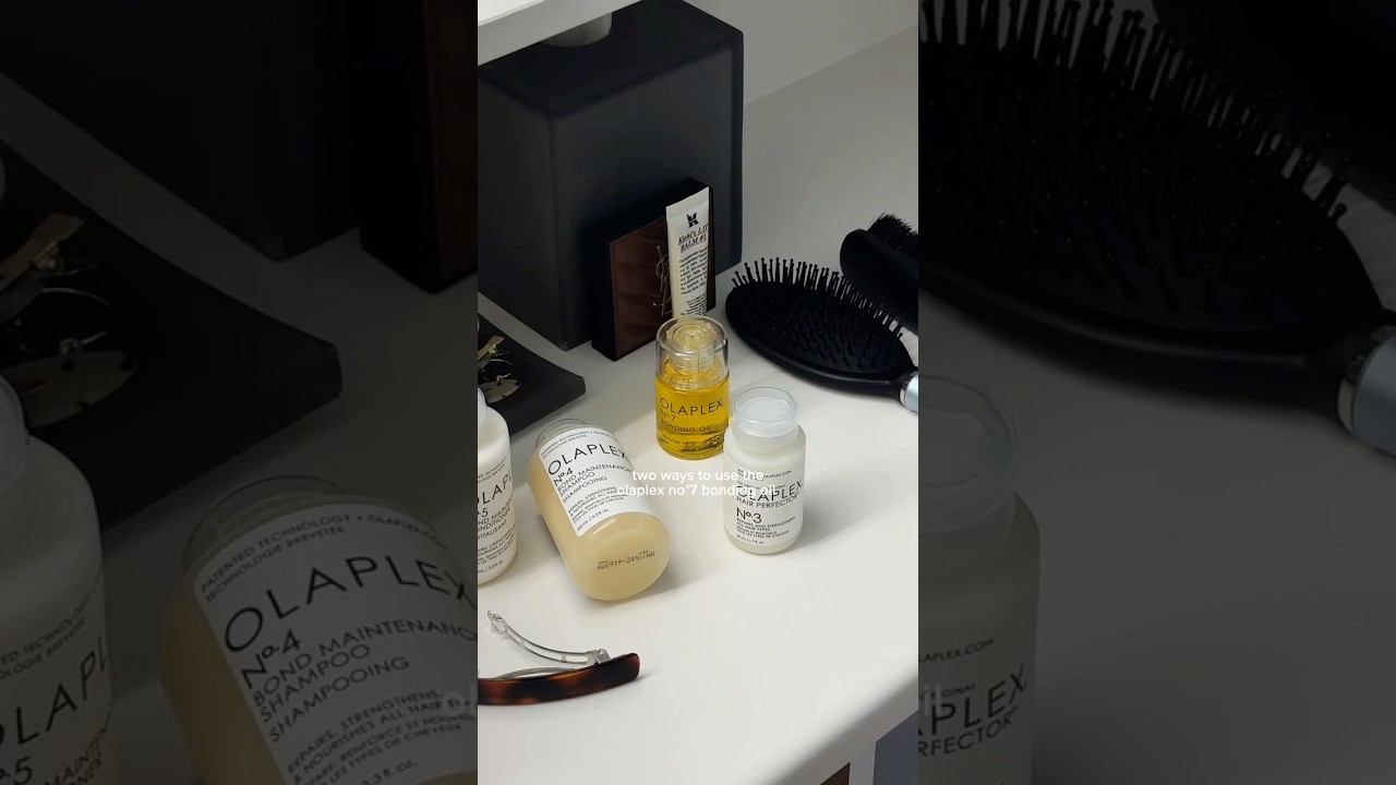 Two ways to use the @Olaplex N&ordm;.7 Bonding Oil