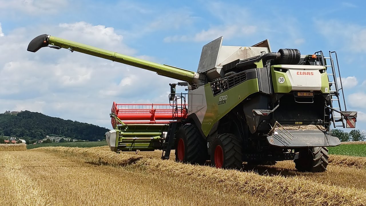 Sklizeň pšenice 2025/Claas/Case/John Deere