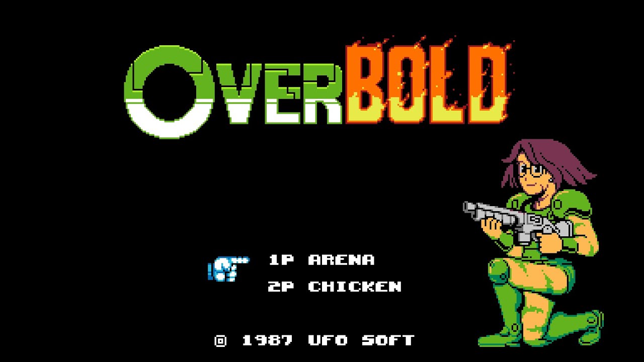 Overbold - Cherry Disk | UFO 50 | Full Playthrough (No Commentary)