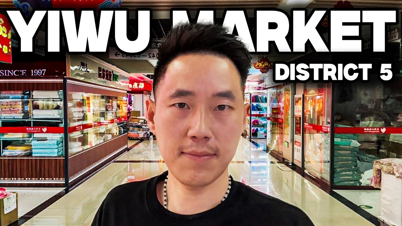 Yiwu Export Agent Explores District 5, Yiwu Market
