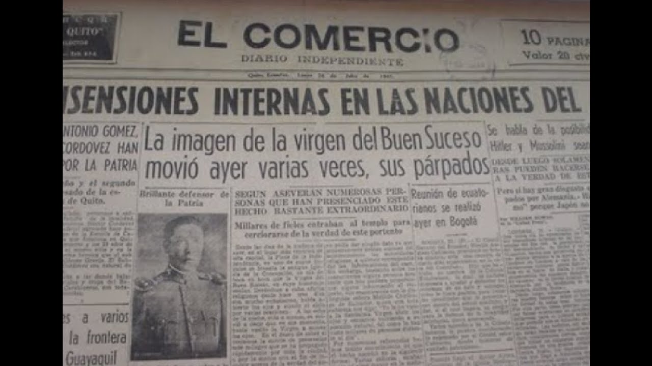 El Milagro de Nuestra Señora del Buen Suceso en 1941
