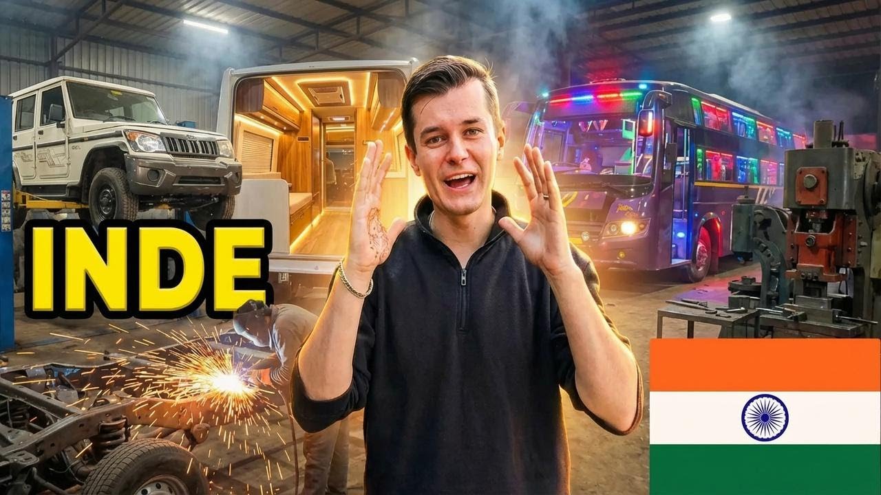 L’atelier auto le plus fou d’Inde : des créations uniques qui surprennent !
