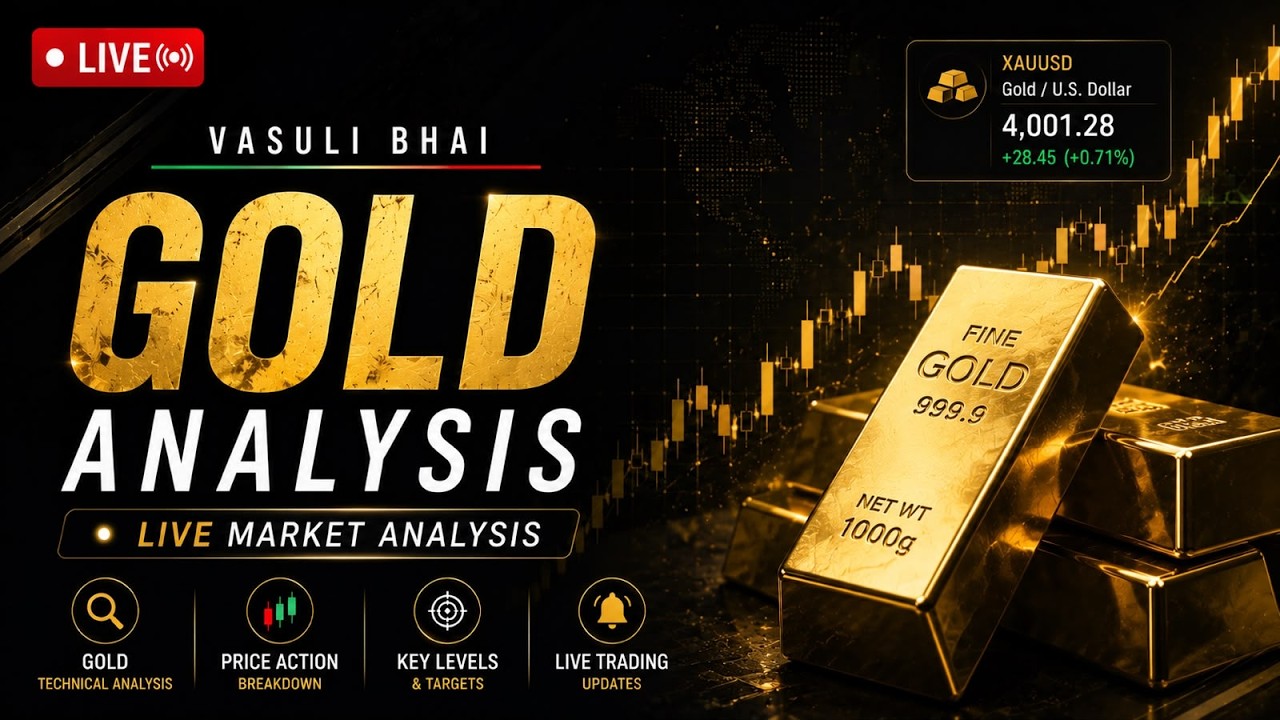 YTV VASULIBHAI LIVE TRAP TRADING FOR GOLD AND BTC | 23-JUL-2026