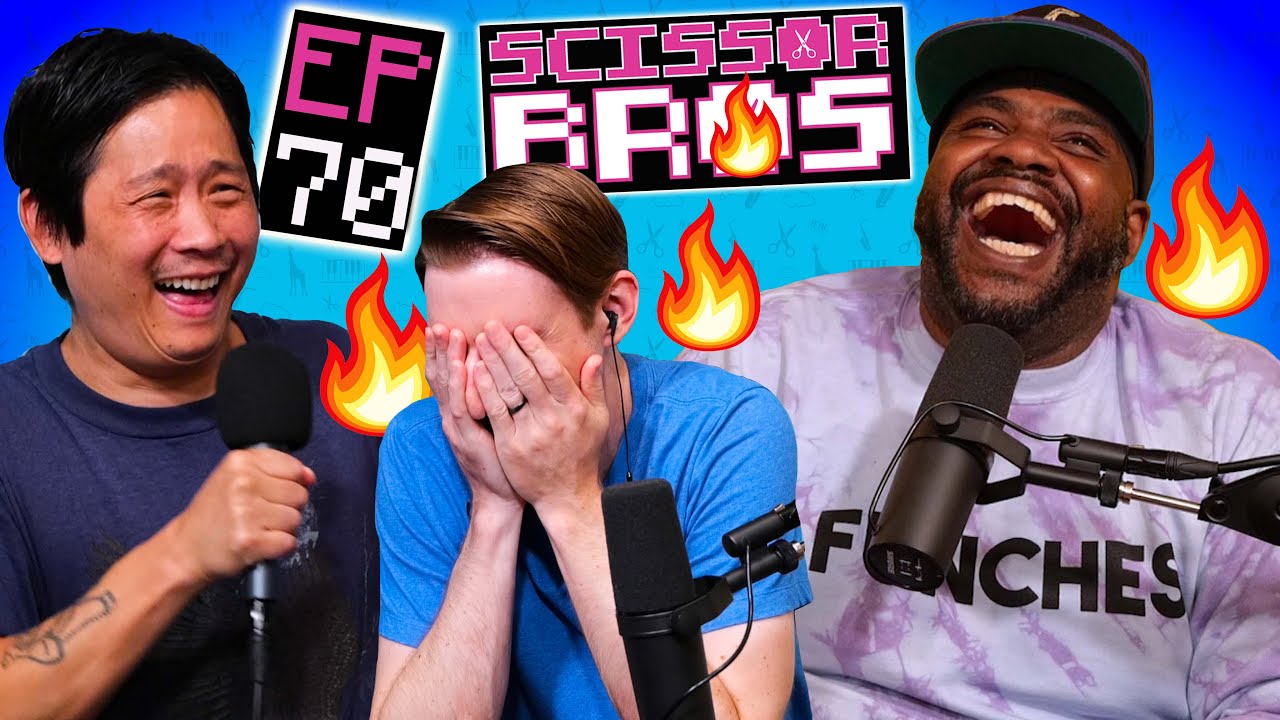 Ron Funches Mercilessly Roasts & Slaps Jeremiah! | Scissor Bros w/ Steebee Weebee & Watkins | Ep 70