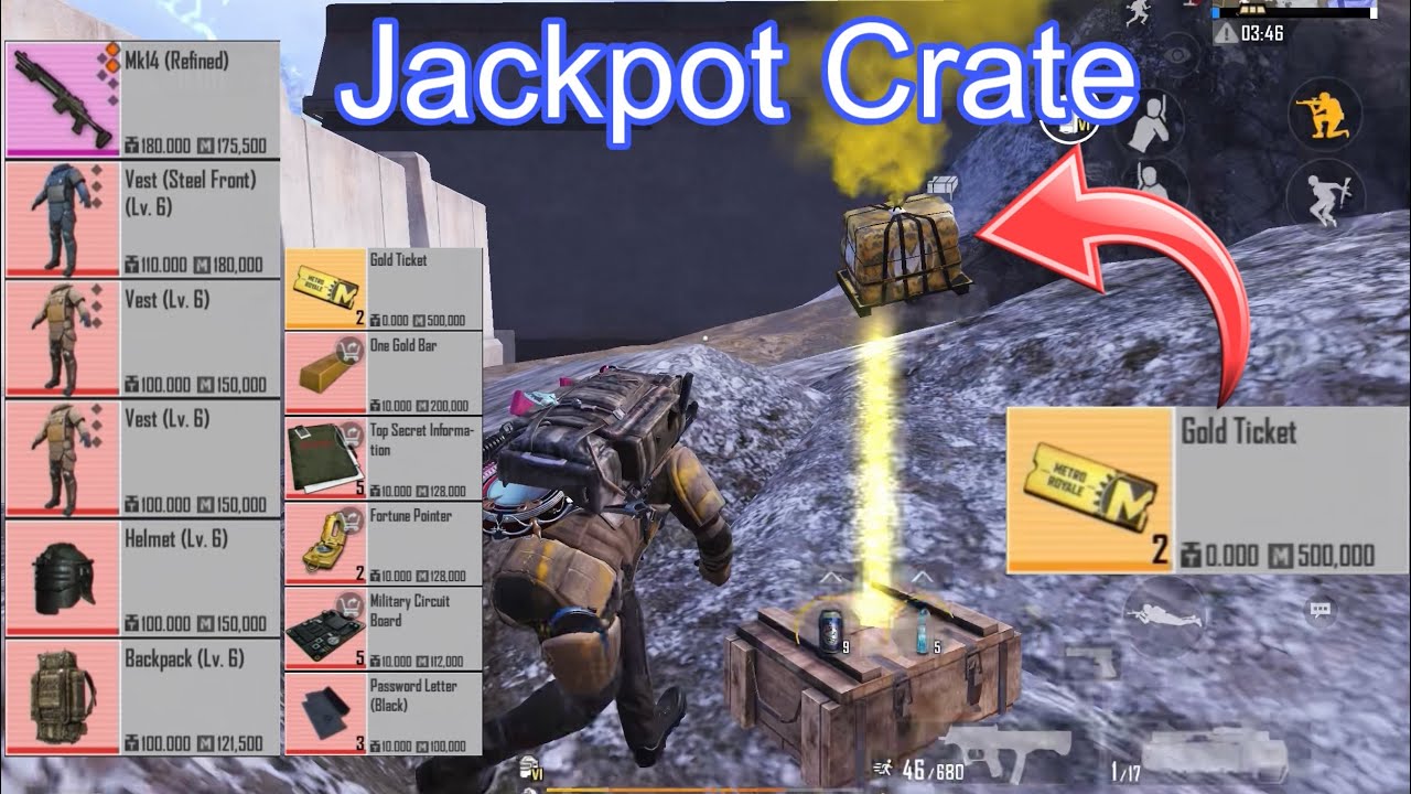 Gold Tickets, Level 6 Gear&hellip; This Crate Was Unreal / Metro Royale Pubg 