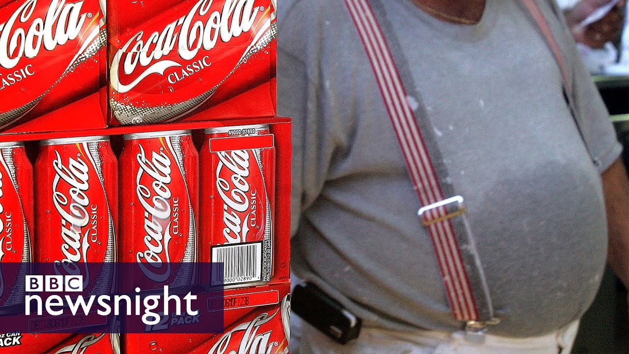 How much sugar is in a Coca-Cola supersize cup? - BBC Newsnight