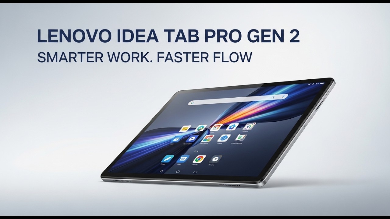 Lenovo Idea Tab Pro Gen 2 – Инновации в области искусственного интеллекта и высочайшая производит...