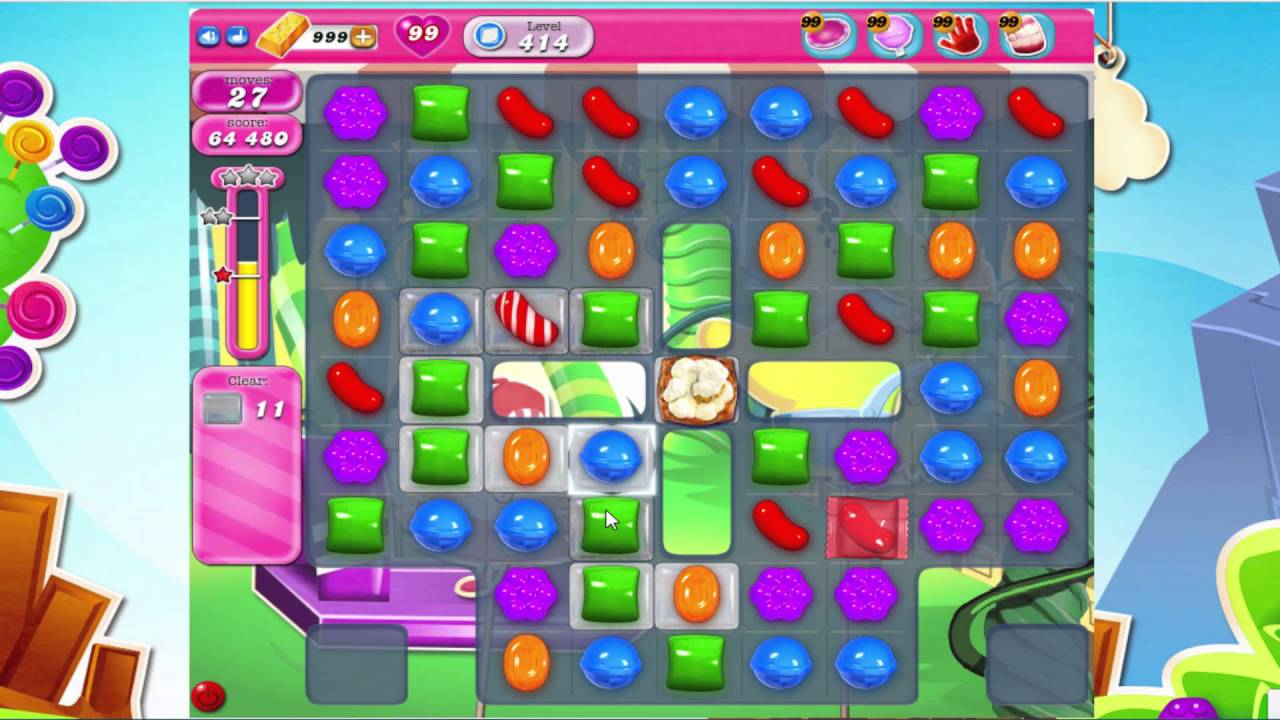 Candy Crush Saga level 414