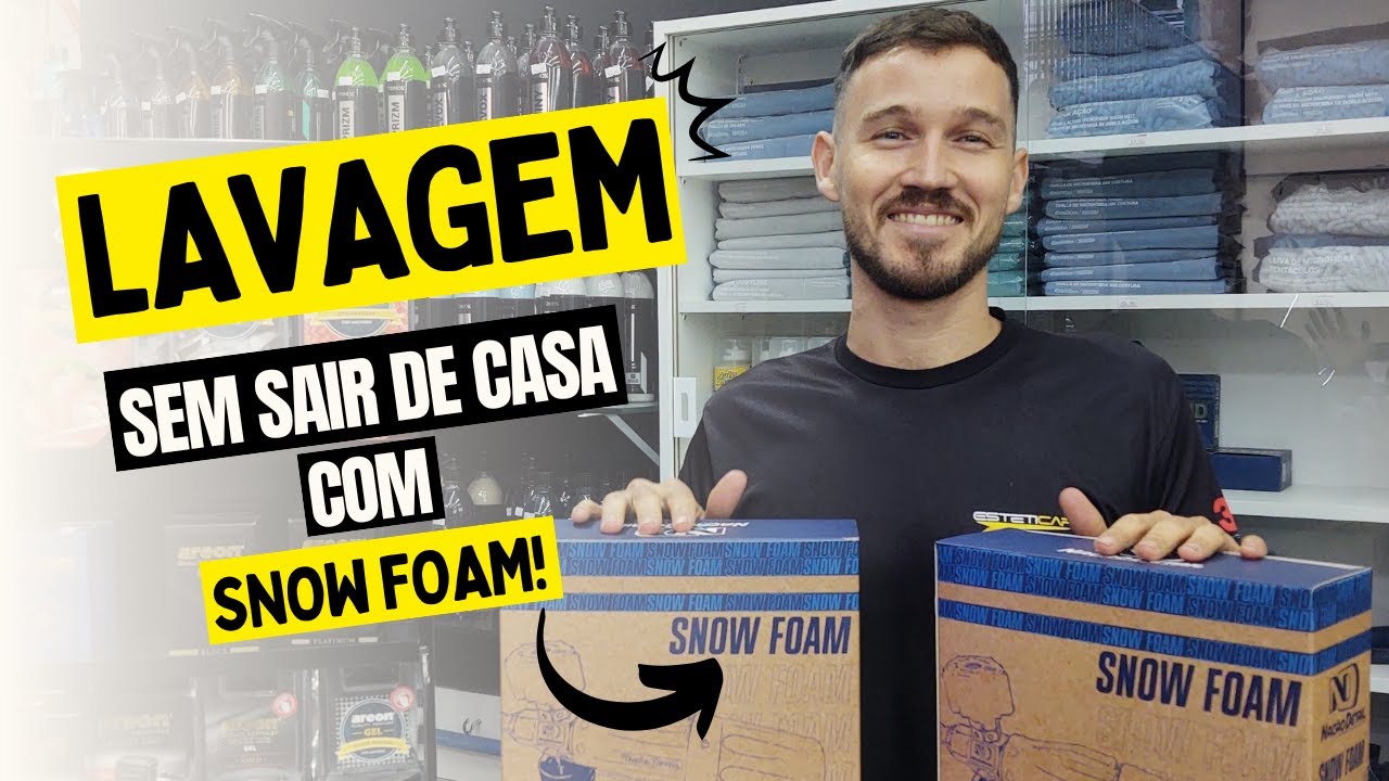 Use a Snow Foam de forma certa!