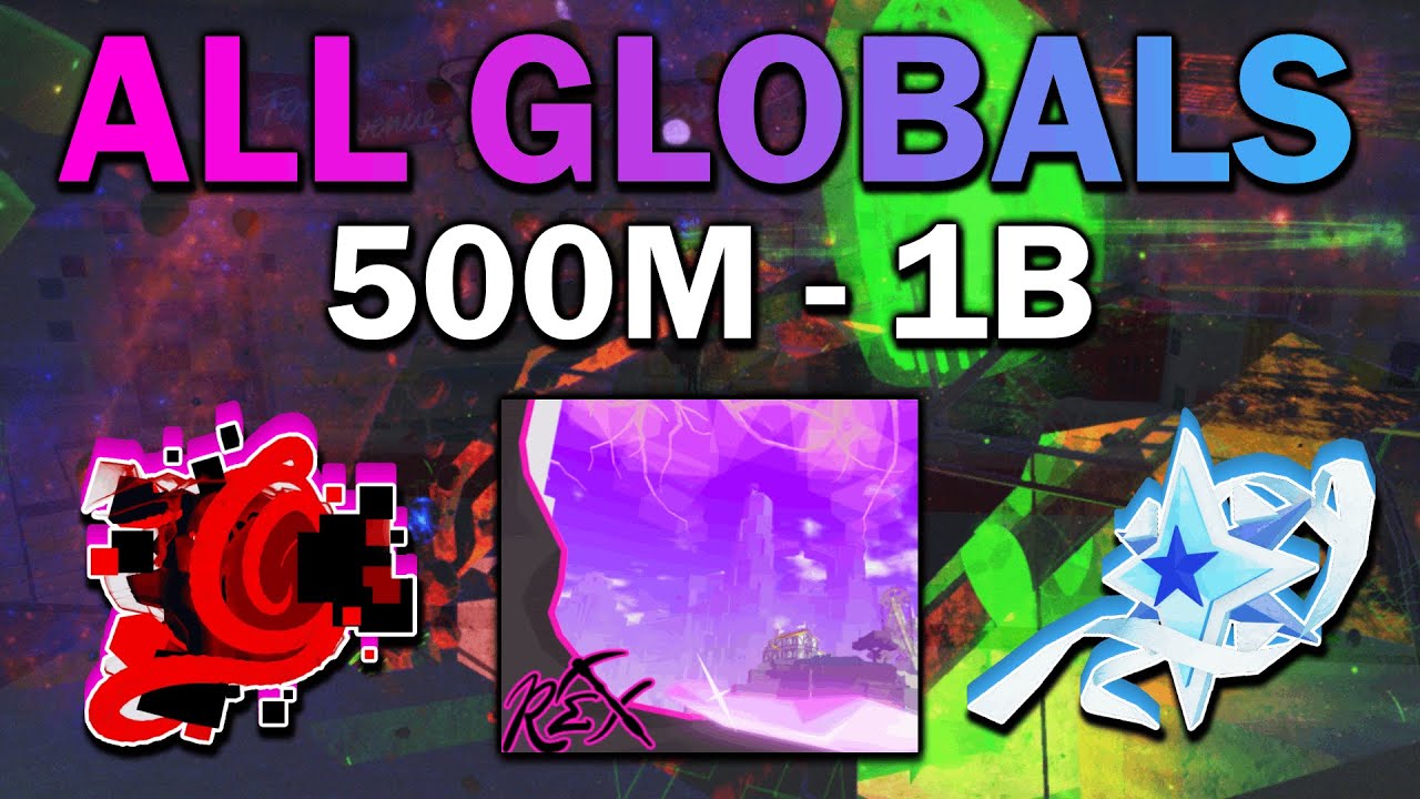 All My Global Finds 500M - 1B | REx: Reincarnated