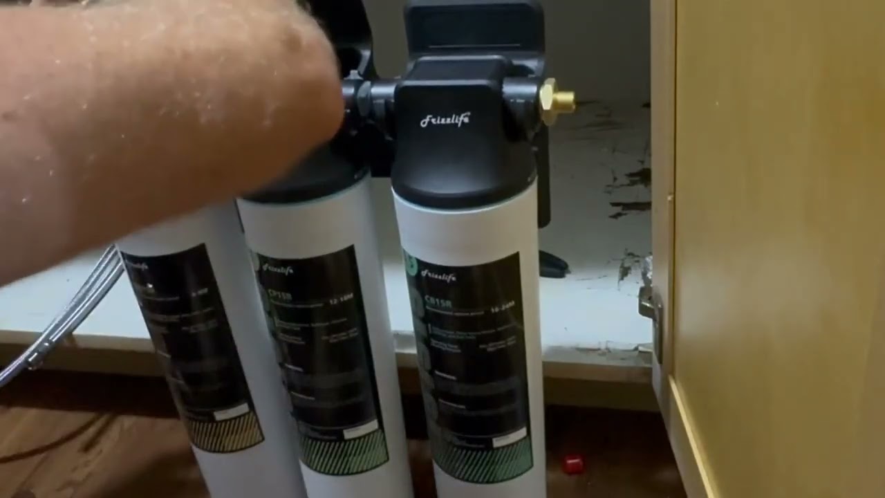 Frizzlife TW10 Under Sink Water Filter System, NSF ANSI 53&42 Certified Elements, Reduce 99 99% Lead