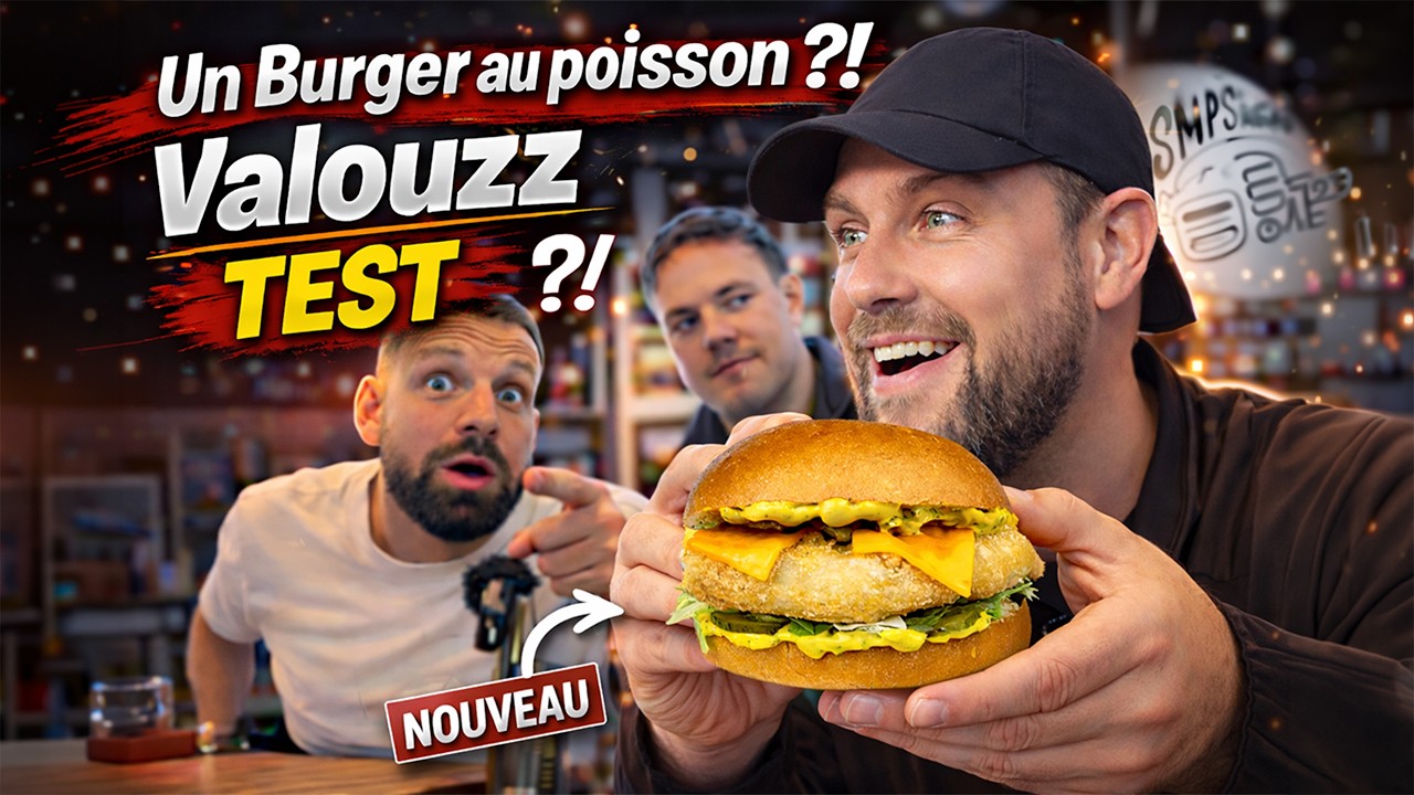 On a lanc&eacute; le burger le plus risqu&eacute; de Burgouzz. Valouzz l'a test&eacute; en premier (VLOGOUZZ #5)