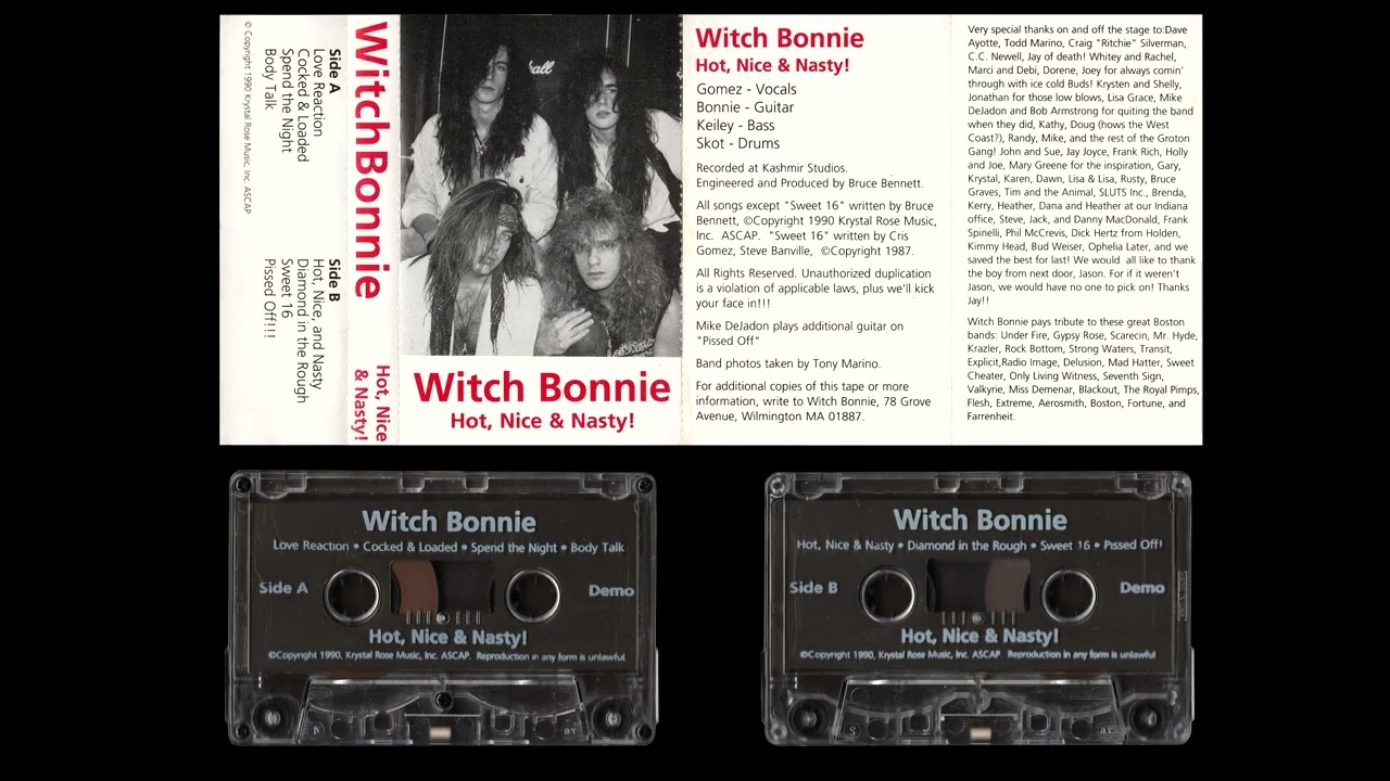 Witch Bonnie - Hot Nice & Nasty 1990 (Demo)