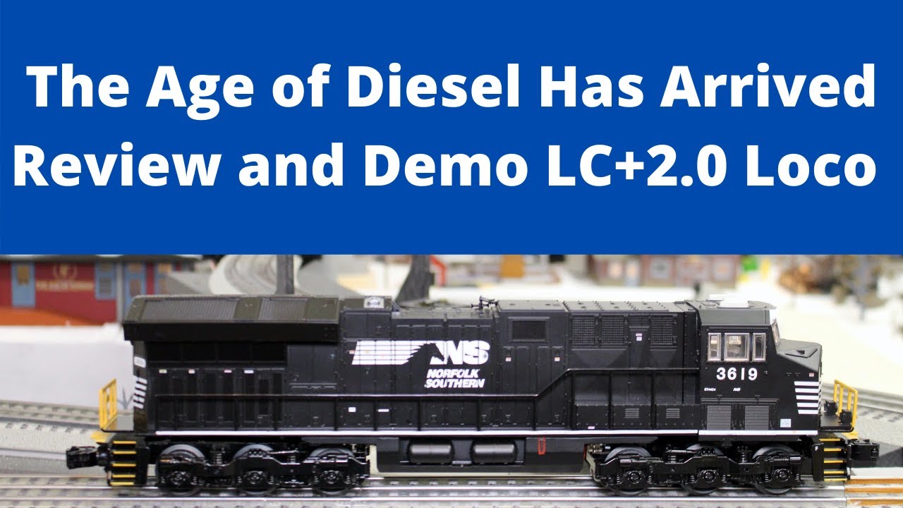 Age of Diesel Has Arrived LionChief Plus 2.0 Locomotive