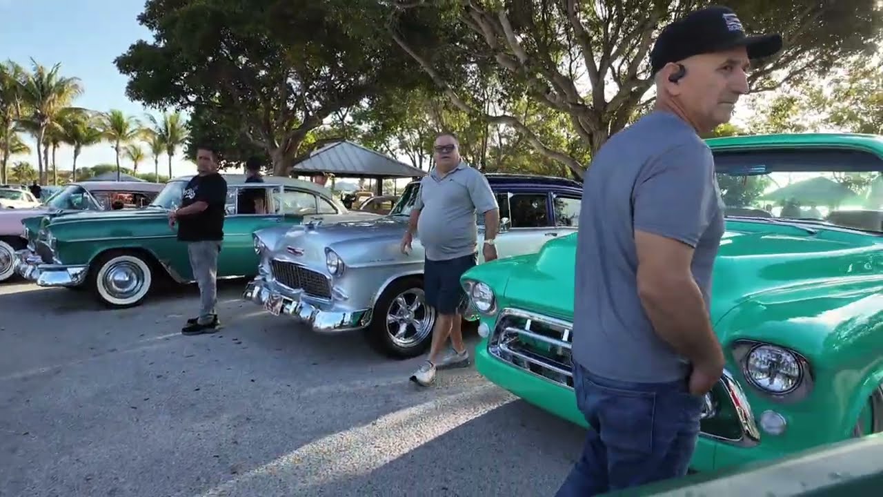 Los mejores Autos Clasicos de Miami | Classic cars show Bayfront Park